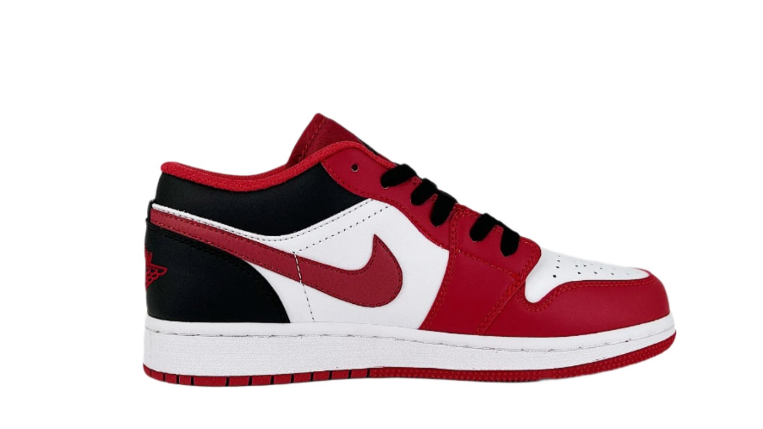 Air Jordan 1 Low Bulls White Red