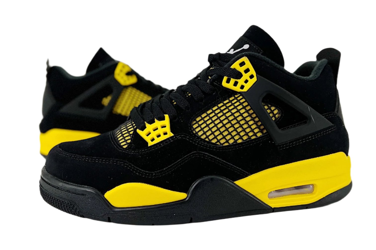 Air Jordan 4 Retro Yellow Black