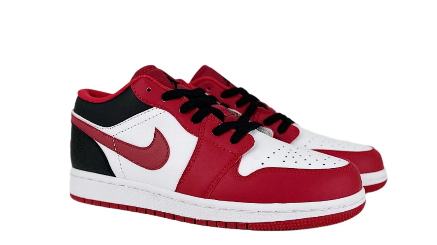 Air Jordan 1 Low Bulls White Red