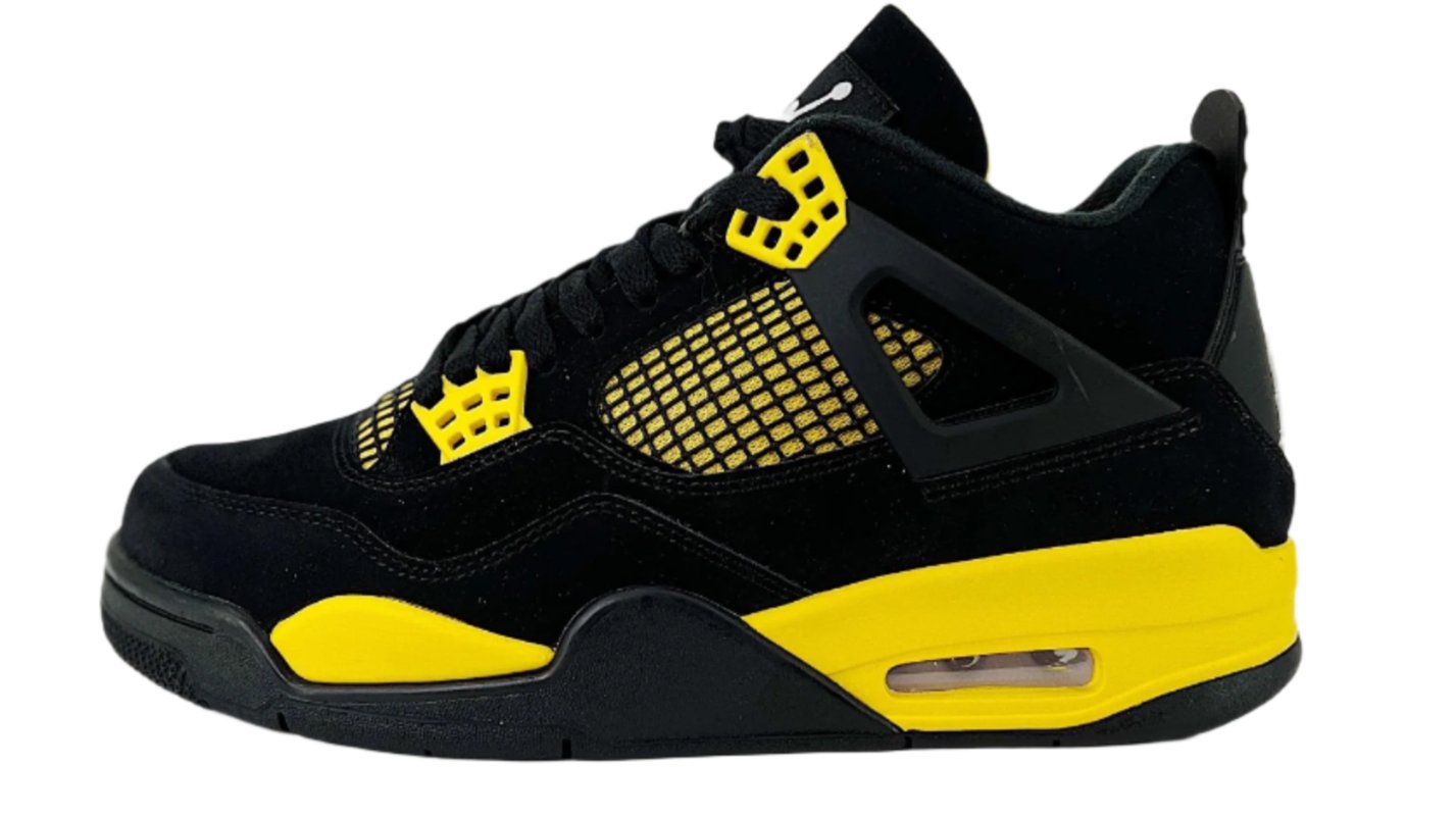 Air Jordan 4 Retro Yellow Black